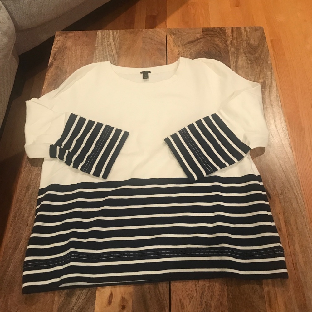 J. Crew 3/4 length sleeve shirt